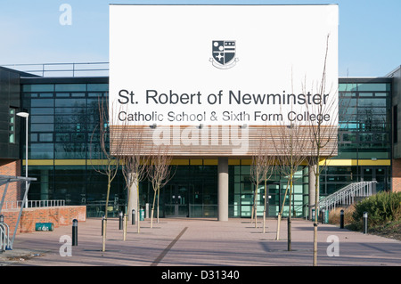 St Robert Newminster Catholic School und 6. Form College North East England, UK Stockfoto