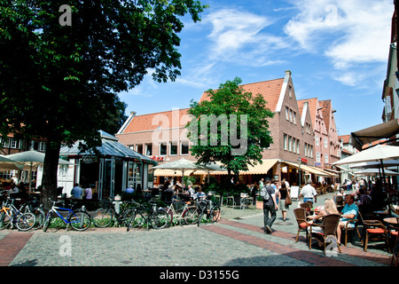 Innenstadt Lüneburg, Deutschland Stockfoto