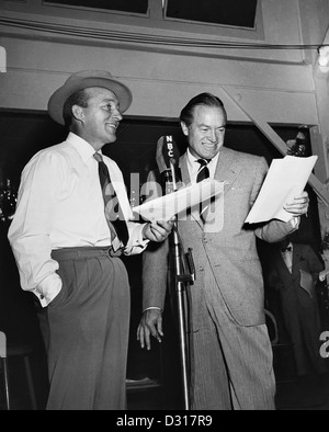 Bing Crosby, Bob Hope Stockfoto