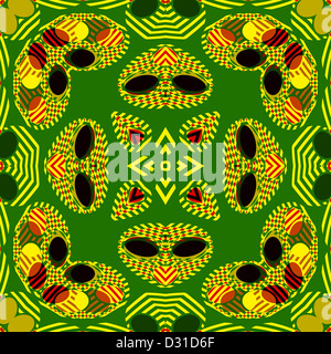 geometrische, abstrakte Muster, abstrakte nahtlose Textur; Vektor-Illustration Kunst Stockfoto