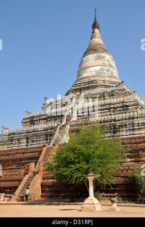 Shwesandaw Pagode, Bagan, Myanmar Stockfoto