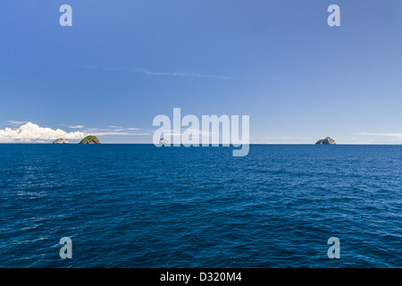 Felsige Inseln des Mitsio Archipel in der Nähe von Nosy Be im Norden von Madagaskar Stockfoto