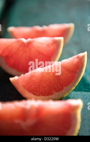 Scheiben von grapefruit Stockfoto