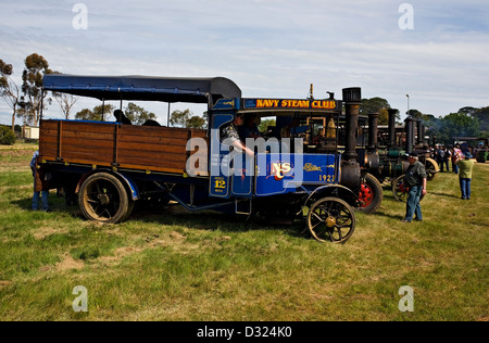 See-Goldschmied / der 100. Steam Rally von Dampf angetrieben Fahrzeugen und Maschinen. Victoria, Australien Stockfoto