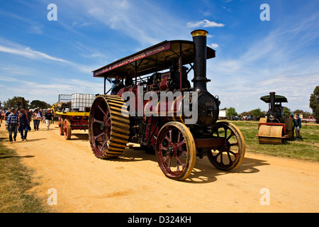 See-Goldschmied / der 100. Steam Rally von Dampf angetrieben Fahrzeugen und Maschinen. Victoria, Australien Stockfoto