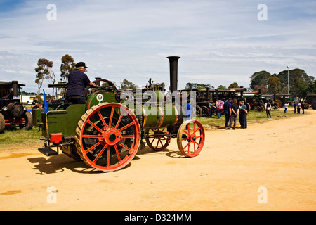 See-Goldschmied / der 100. Steam Rally von Dampf angetrieben Fahrzeugen und Maschinen. Victoria, Australien Stockfoto