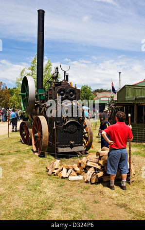 See-Goldschmied / der 100. Steam Rally von Dampf angetrieben Fahrzeugen und Maschinen. Victoria, Australien Stockfoto