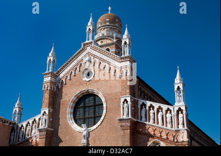 Chiesa Madonna Dell'Orto, Fondamenta De La Madonna De L'orto, Cannaregio, Venedig, Italien. Stockfoto