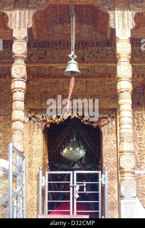 Mata Tempel, Mall Road, Manali, Himachal Pradesh, Indien Stockfoto