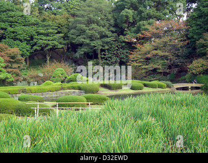 Kokyo (Kaiserpalast, vormals Edo-Burg) in Tokio, Japan. Stockfoto