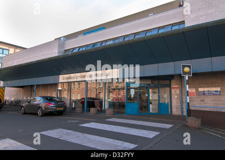 Croydon Universität (Mayday) Hospital NHS Trust in Croydon größere London Vereinigtes Königreich Stockfoto