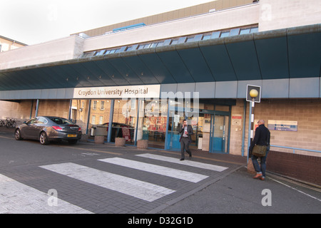 Croydon Universität (Mayday) Hospital NHS Trust in Croydon größere London Vereinigtes Königreich Stockfoto