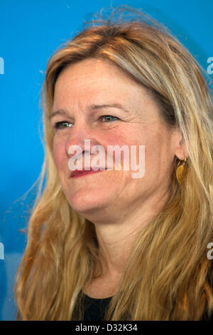 Berlin, Deutschland. 7. Februar 2013. Kameramann Ellen Kuras während der Jury-Fototermin auf der 63. Internationalen Filmfestspiele Berlin / Berlinale. Februar 07, 2013 Credit: Dpa Picture Alliance / Alamy Live News Stockfoto