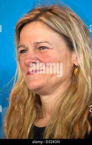 Berlin, Deutschland. 7. Februar 2013. Kameramann Ellen Kuras während der Jury-Fototermin auf der 63. Internationalen Filmfestspiele Berlin / Berlinale. Februar 07, 2013 Credit: Dpa Picture Alliance / Alamy Live News Stockfoto