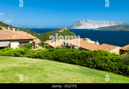 Italien, Sardinien, die Häuser von Capo Coda Cavallo Stockfoto