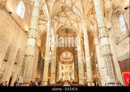 Hieronymus-Kloster, Lissabon, Portugal Stockfoto