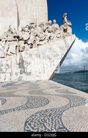 Denkmal der Entdeckungen, Lissabon, Portugal Stockfoto