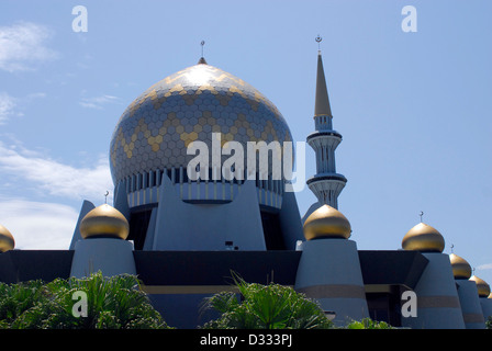 Sabah State Moschee in Kota Kinabalu, Malaysia Stockfoto