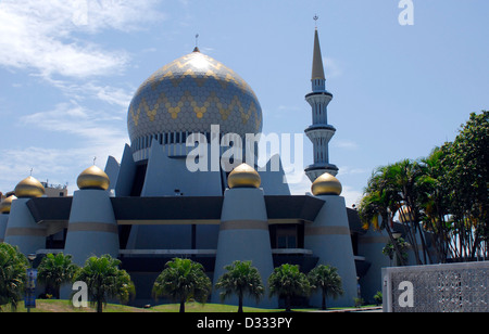 Sabah State Moschee in Kota Kinabalu, Malaysia Stockfoto