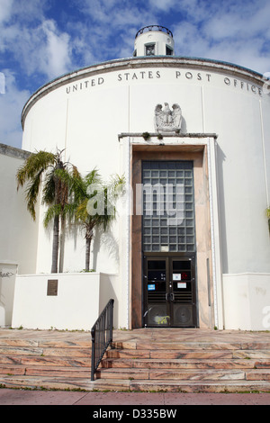 US Post Office, 1300 Washington Avenue, South Beach, Miami, Florida, USA Stockfoto