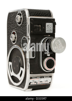 1955-1957 Bolex Paillard B8 Cine / Film film Kamera (Doppel 8mm) Stockfoto
