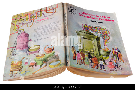 Charlie und die Schokoladenfabrik von Roald Dahl Stockfoto