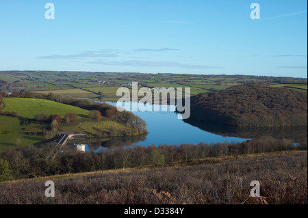 Wimbleball Reservoir Exmoor Nationalpark Somerset Stockfoto