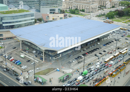 Warschauer Hauptbahnhof in Warschau, Polen Stockfoto