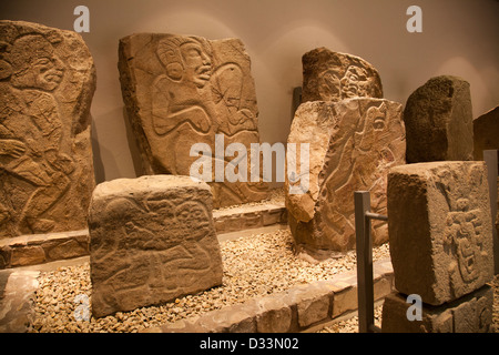 Monte Albán Archäologisches Museum in Oaxaca - Mexiko Stockfoto