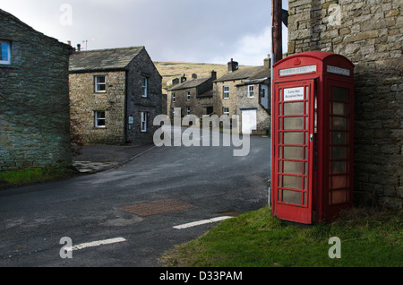 Das Dorf Thwaite im Swaledale in den Yorkshire Dales, UK Stockfoto