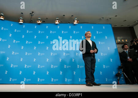 Berlin, Deutschland. 8. Februar 2013. 63. Berlinale International Film Festival, "gelobte Land" von: Gus Van Sant. Abgebildete Matt Damon. Bildnachweis: Gonçalo Silva / Alamy Live News Stockfoto