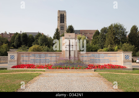 Die 3. amerikanische Infanterie-Denkmal in Chateau-Thierry, Frankreich. Stockfoto