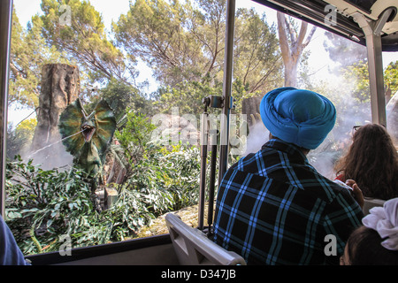 Die Studiotour in den Universal Studios Hollywood. Stockfoto