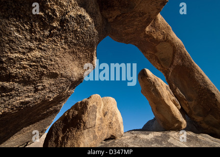 Arch Rock Joshua Tree Nationalpark Kalifornien USA Stockfoto