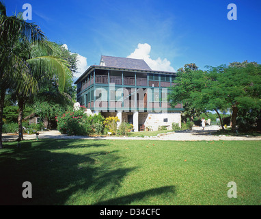 Das große Haus am Pedro St James National Historic Site, Savannah, Grand Cayman, Cayman-Inseln, große Antillen, Karibik Stockfoto