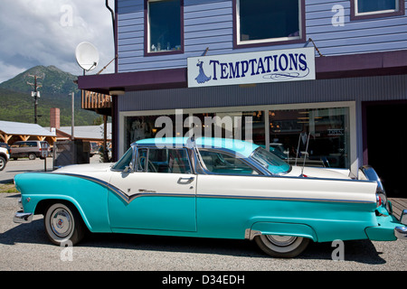 1955 Ford Crown Victoria. Stockfoto