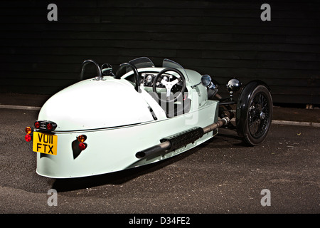 Morgan 3 Wheeler offen gekrönt einzigartigen Sportwagen, Winchester, UK, 19 09 2011 Stockfoto