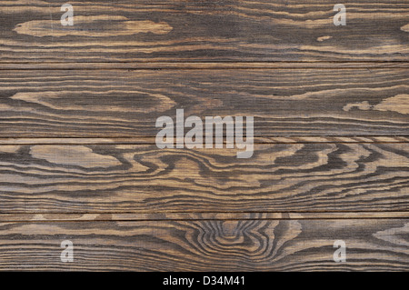 Hölzerne Hintergrund. Braune Grunge Textur der Holzplatte Stockfoto