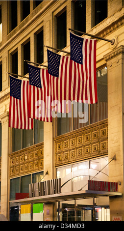 Manhattan Mall Gebäude in New York City Stockfoto