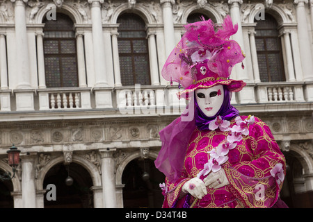 Karneval in Venedig 2013 Stockfoto