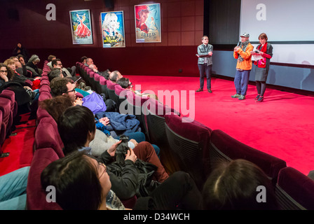 Paris, Frankreich, Chinesisch LGTB Dokumentarfilm Film Director bei Asian Film Festival, Forum des Images, "Queer China', Cui Zi'en Stockfoto