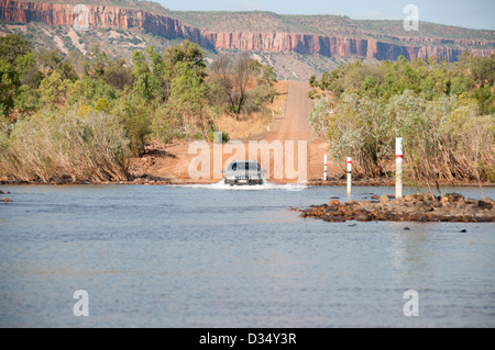 Reisen die Gibb River Road, Kimberleys, Western Australia, Australien Stockfoto