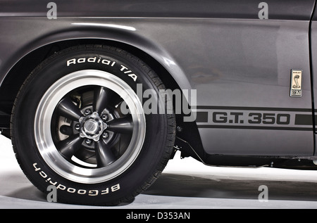 Shelby Mustang GT 350 radial Rad detail Stockfoto