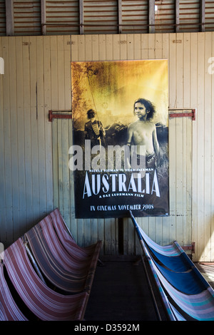 Sonne Bild Garten Outdoor-Kino, Broome, Western Australia Stockfoto