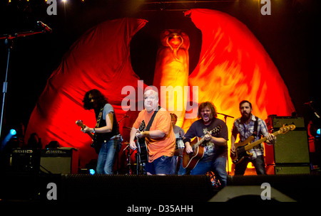 16. Oktober 2012 - führt während der "Rize von The Fenix Tour 2012" Tenacious D im Mediolanum Forum, Mailand, Italien Stockfoto