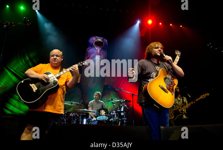 16. Oktober 2012 - führt während der "Rize von The Fenix Tour 2012" Tenacious D im Mediolanum Forum, Mailand, Italien Stockfoto