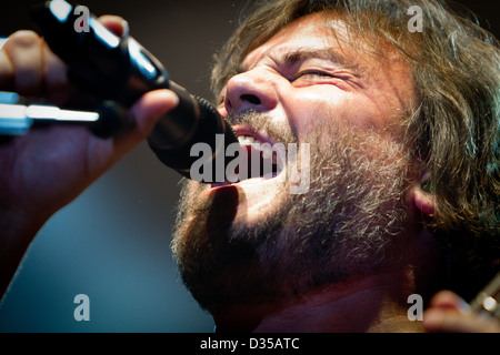 16. Oktober 2012 - führt während der "Rize von The Fenix Tour 2012" Tenacious D im Mediolanum Forum, Mailand, Italien Stockfoto