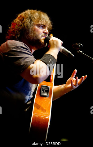 16. Oktober 2012 - führt während der "Rize von The Fenix Tour 2012" Tenacious D im Mediolanum Forum, Mailand, Italien Stockfoto