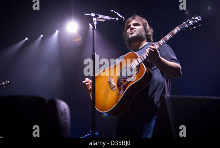 16. Oktober 2012 - führt während der "Rize von The Fenix Tour 2012" Tenacious D im Mediolanum Forum, Mailand, Italien Stockfoto