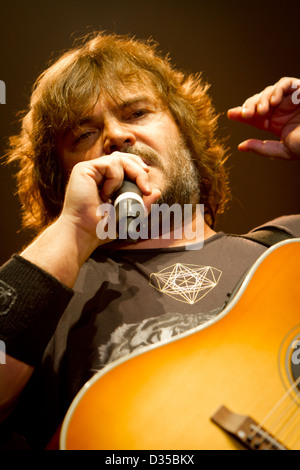 16. Oktober 2012 - führt während der "Rize von The Fenix Tour 2012" Tenacious D im Mediolanum Forum, Mailand, Italien Stockfoto